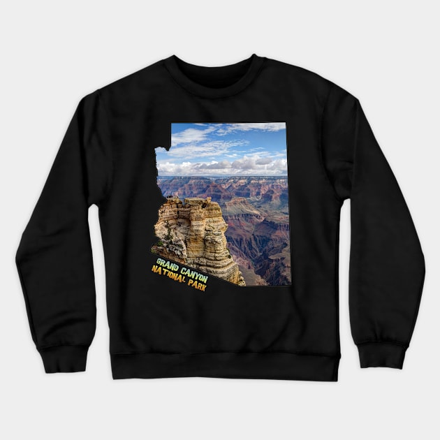 Arizona  (Grand Canyon National Park) Crewneck Sweatshirt by gorff